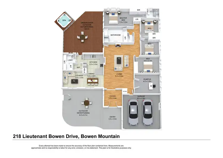 Floorplan of Homely house listing, 218 Lieutenant Bowen Drive, Bowen Mountain NSW 2753