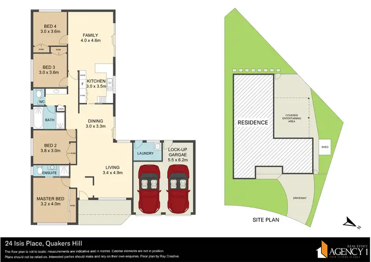 Floorplan of Homely house listing, 24 Isis Place, Quakers Hill NSW 2763