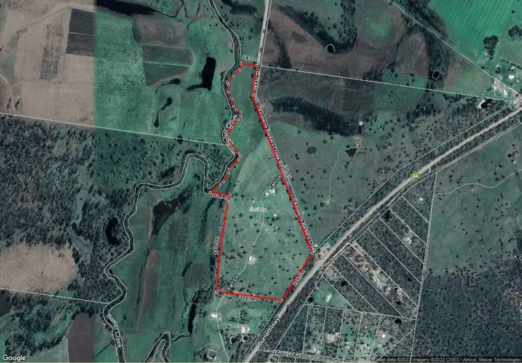 Floorplan of Homely rural property listing, 2180 Kingaroy Barkers Creek Road, Sandy Ridges QLD 4615