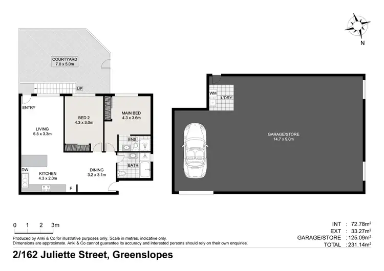 Floorplan of Homely apartment listing, 2/162 Juliette Street, Greenslopes QLD 4120