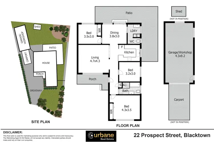 Floorplan of Homely house listing, 22 Prospect Street, Blacktown NSW 2148