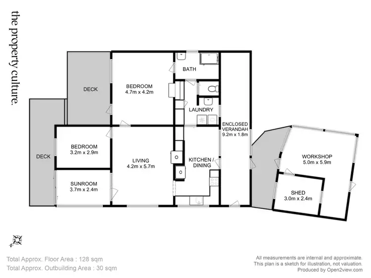 Floorplan of Homely house listing, 130 Glocks Road, Waterloo TAS 7109