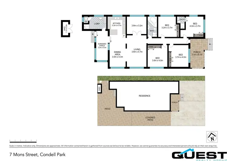 Floorplan of Homely house listing, 7 Mons Street, Condell Park NSW 2200
