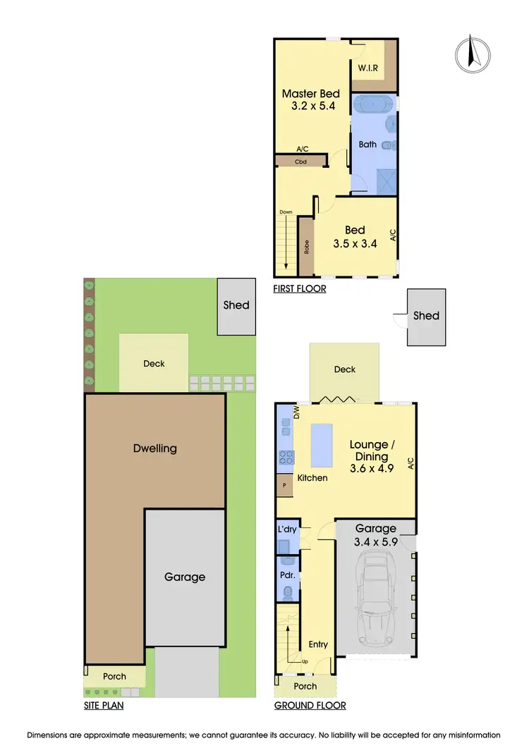 Floorplan of Homely townhouse listing, 18 Hakea Place, Keysborough VIC 3173