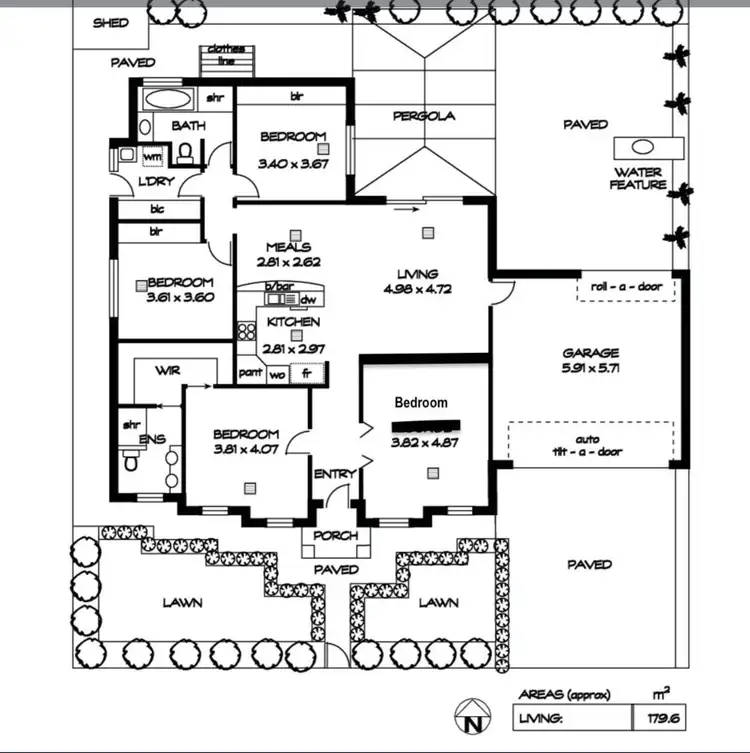 Floorplan of Homely house listing, 303E Beulah Road, Kensington Park SA 5068