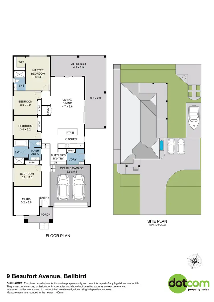 Floorplan of Homely house listing, 9 Beaufort Avenue, Bellbird NSW 2325