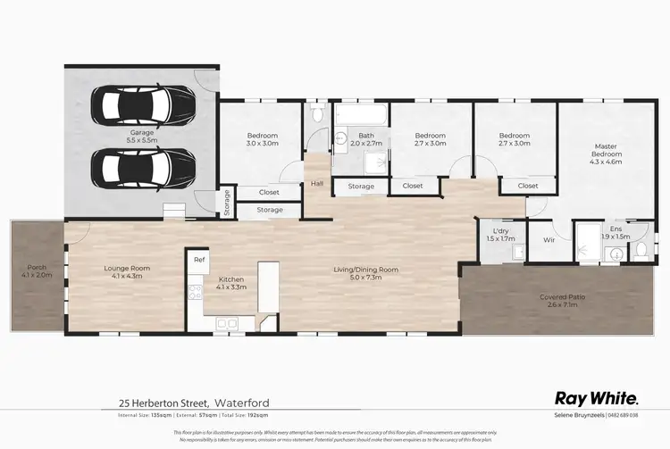 Floorplan of Homely house listing, 25 Herberton Street, Waterford QLD 4133
