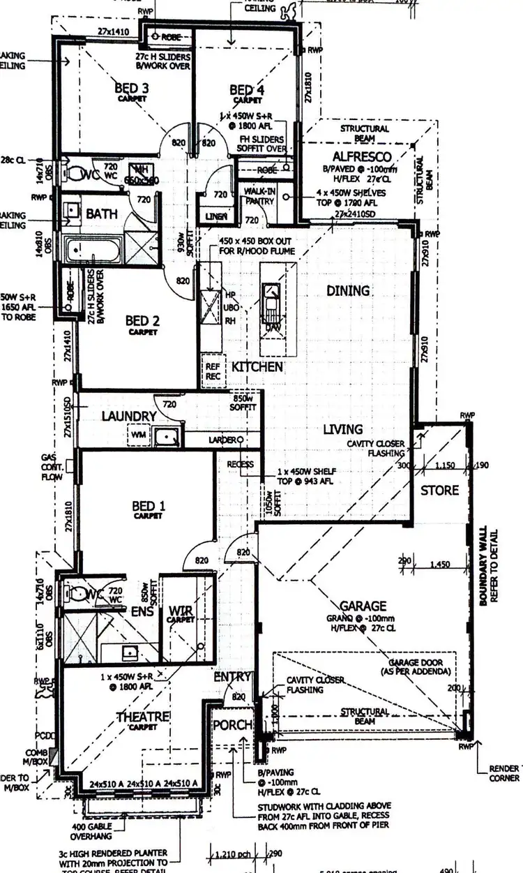 Floorplan of Homely house listing, 46 Haywire Avenue, Whitby WA 6123
