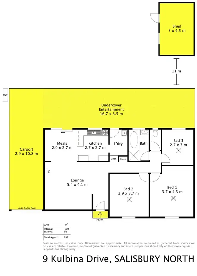 Floorplan of Homely house listing, 9 Kulbina Drive, Salisbury North SA 5108