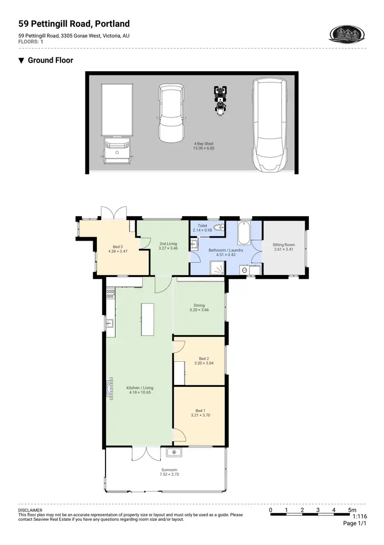 Floorplan of Homely house listing, 59 Pettingill Road, Portland VIC 3305
