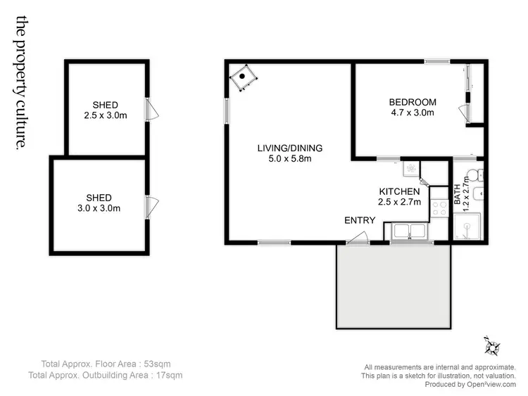 Floorplan of Homely unit listing, 9 Thurley Road, Geeveston TAS 7116