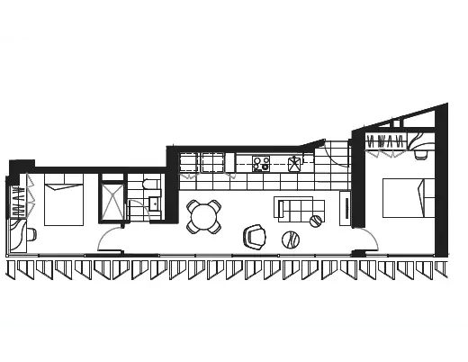 Floorplan of Homely apartment listing, 1013/28 Bouverie Street, Carlton VIC 3053