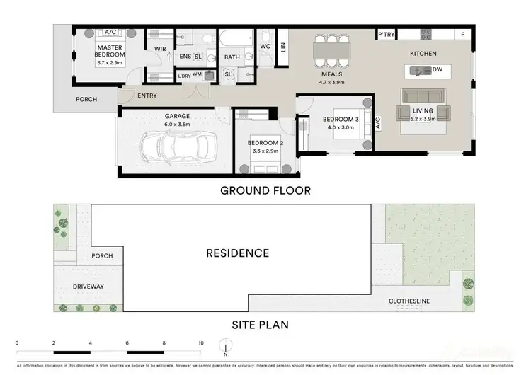 Floorplan of Homely house listing, 55 Oasis Drive, Mount Duneed VIC 3217