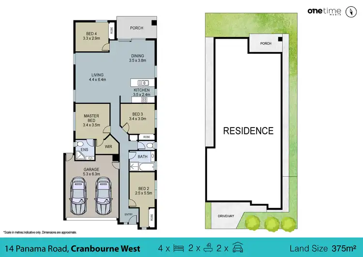 Floorplan of Homely house listing, 14 Panama Road, Cranbourne West VIC 3977
