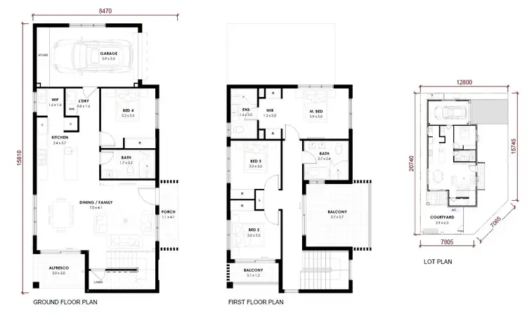 Floorplan of Homely house listing, 52 Wanda Circuit, Colebee NSW 2761