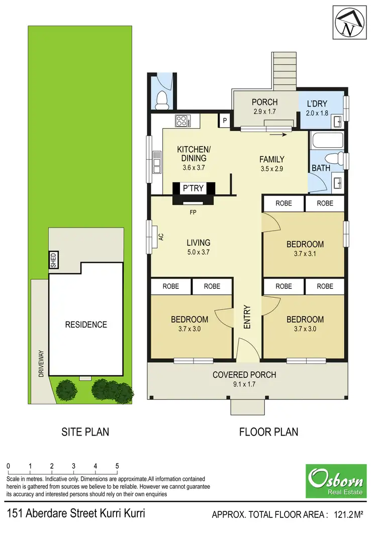 Floorplan of Homely house listing, 151 Aberdare Street, Kurri Kurri NSW 2327