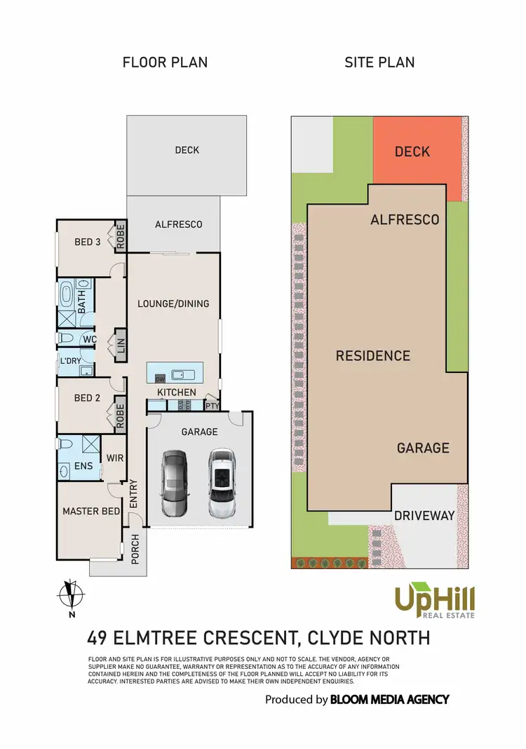 Floorplan of Homely house listing, 49 Elmtree Crescent, Clyde North VIC 3978