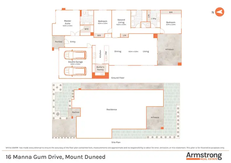 Floorplan of Homely house listing, 16 Manna Gum Drive, Mount Duneed VIC 3217