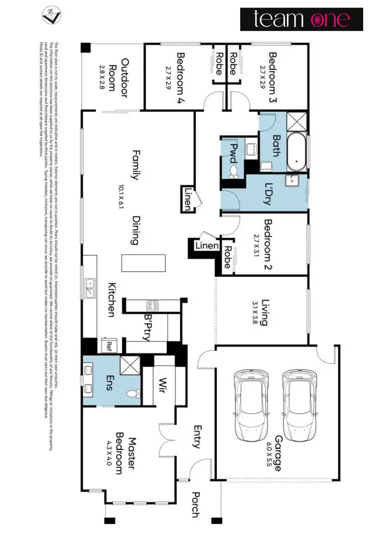 Floorplan of Homely house listing, 12 Merapi Grove, Truganina VIC 3029
