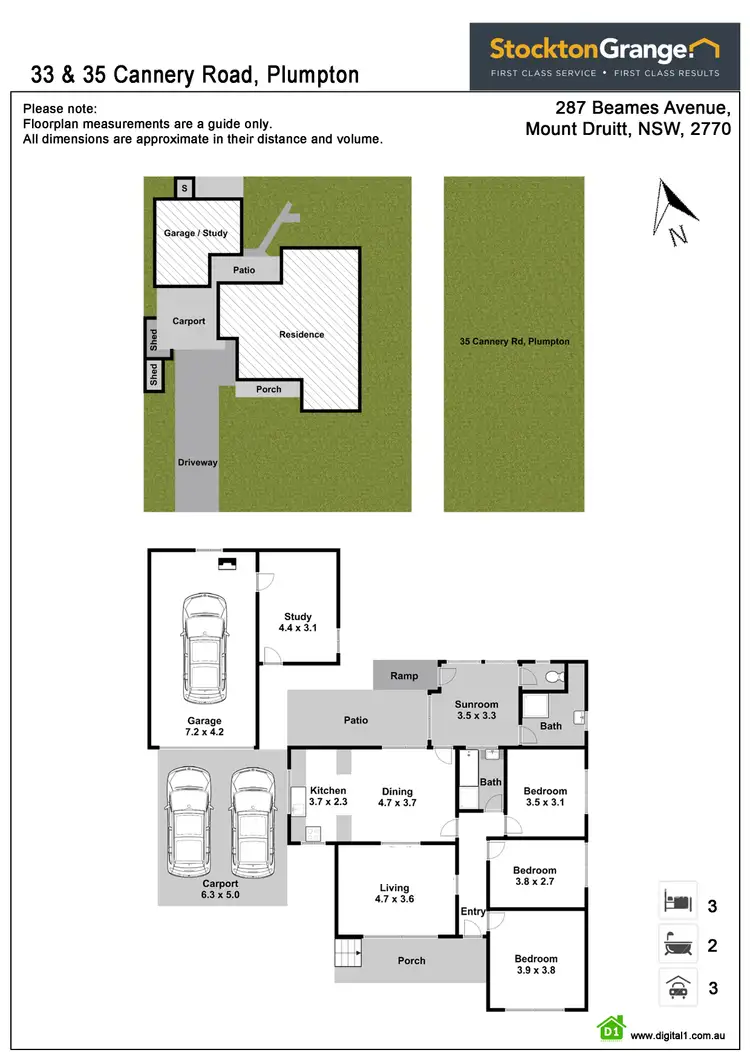 Floorplan of Homely house listing, 33 Cannery Road, Plumpton NSW 2761