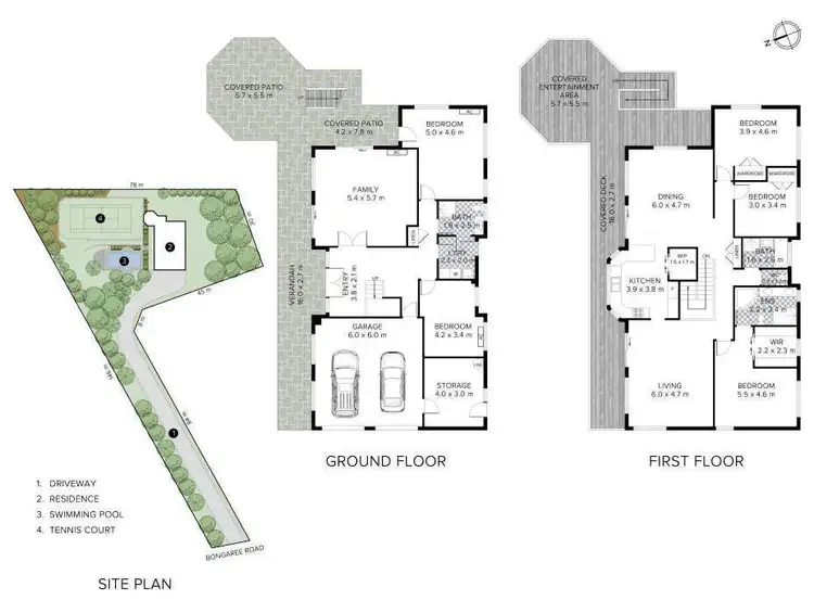 Floorplan of Homely house listing, 16 Bongaree Road, Terranora NSW 2486