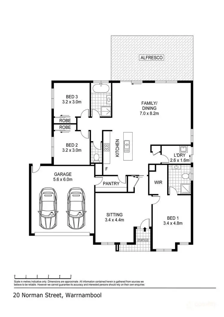 Floorplan of Homely house listing, 20 Norman Street, Warrnambool VIC 3280
