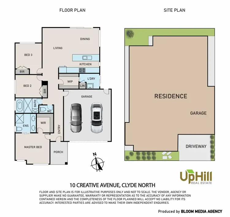 Floorplan of Homely house listing, 10 Creative Avenue, Clyde North VIC 3978