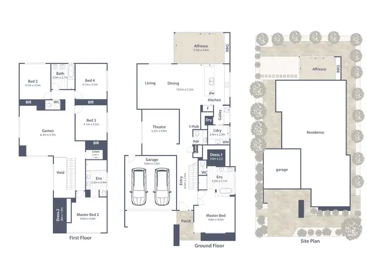 Floorplan of Homely house listing, 16 Armstrong Boulevard, Mount Duneed VIC 3217