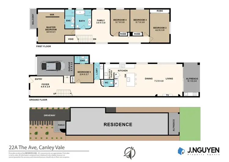 Floorplan of Homely house listing, 22 The Avenue, Canley Vale NSW 2166