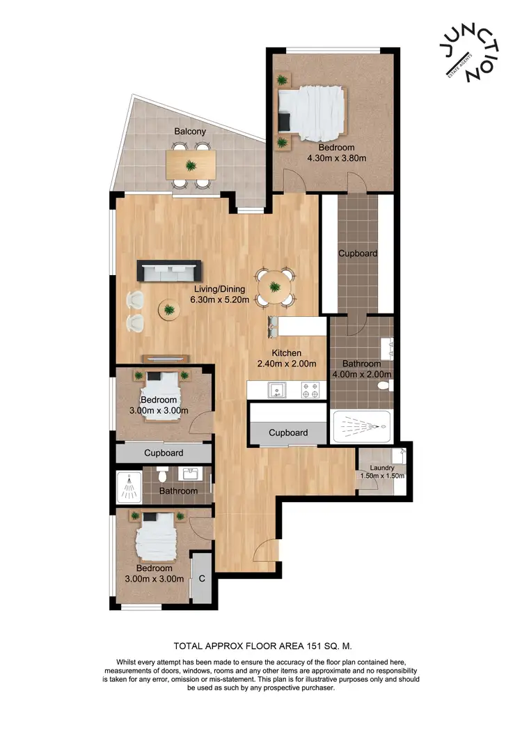 Floorplan of Homely unit listing, 1008/21 Buchanan Street, West End QLD 4101