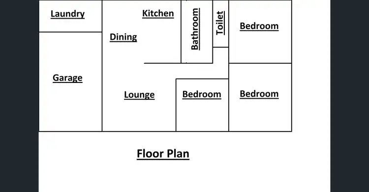 Floorplan of Homely semi-detached listing, 2/1 Water Street, Southport QLD 4215