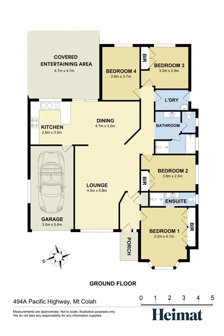 Floorplan of Homely house listing, 494A Pacific Highway, Mount Colah NSW 2079
