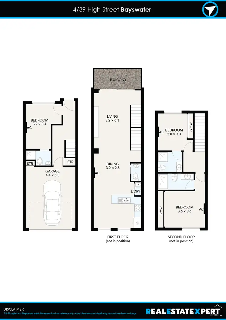 Floorplan of Homely unit listing, 4/39 High Street, Bayswater VIC 3153