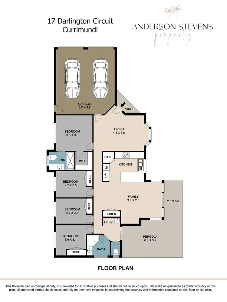 Floorplan of Homely house listing, 17 Darlington Circuit, Currimundi QLD 4551