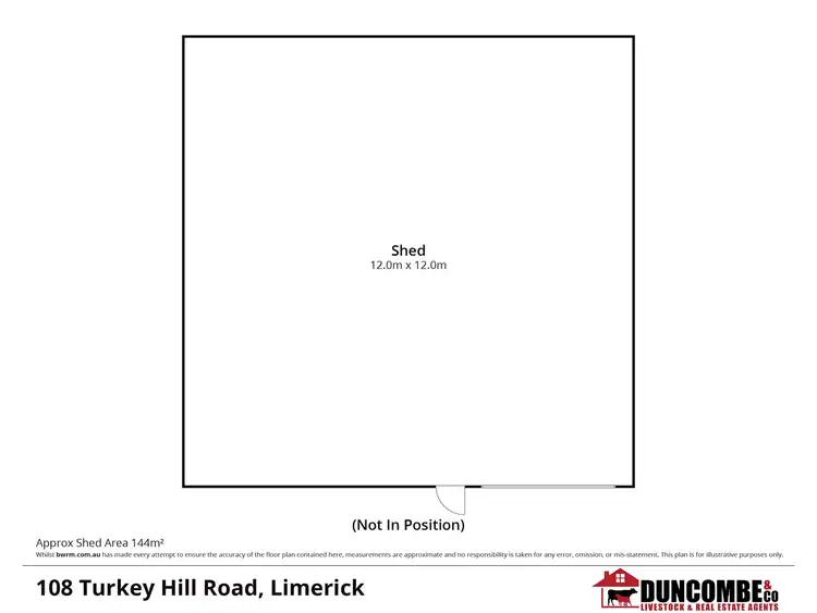 Floorplan of Homely rural property listing, 103 Turkey Hill Road, Limerick via, Crookwell NSW 2583
