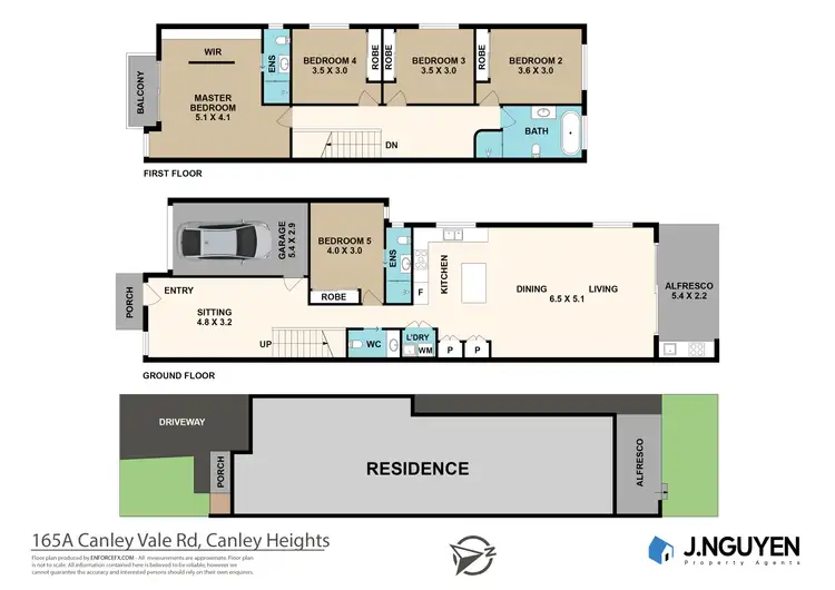Floorplan of Homely semi-detached listing, 165a Canley Vale Road, Canley Heights NSW 2166
