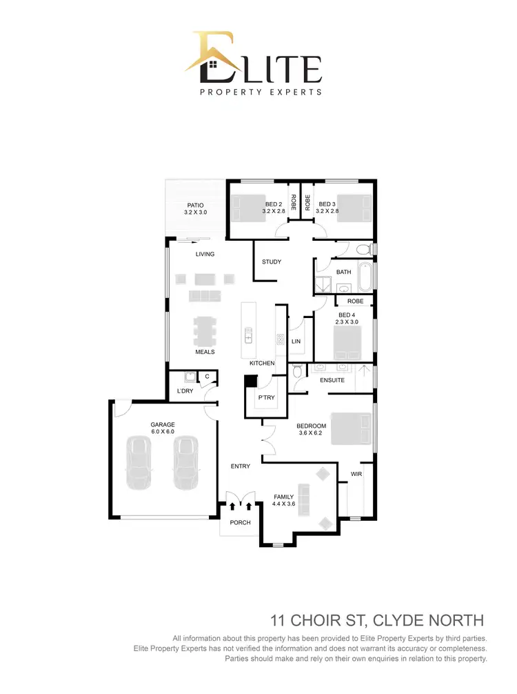 Floorplan of Homely house listing, 11 Choir Street, Clyde North VIC 3978