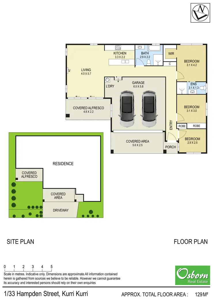 Floorplan of Homely house listing, 2/33 Hampden Street, Kurri Kurri NSW 2327