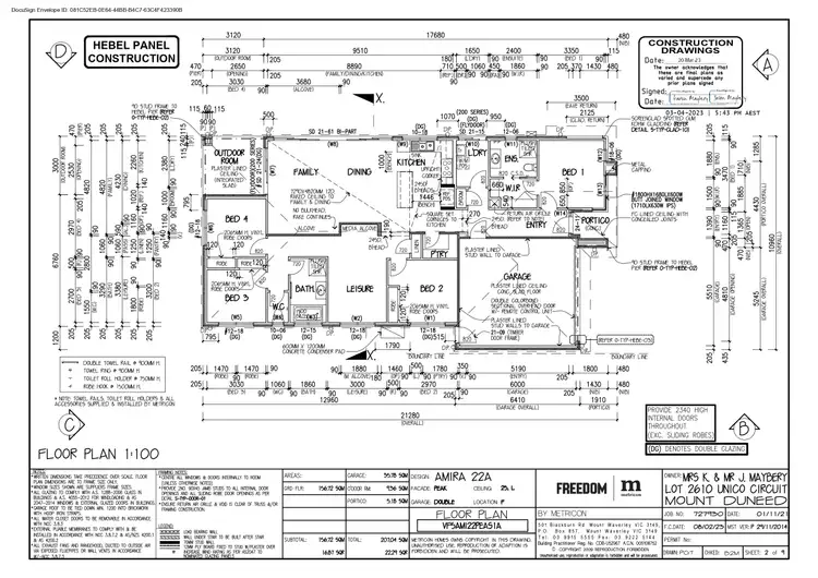 Floorplan of Homely house listing, 5 Unico Circuit, Mount Duneed VIC 3217
