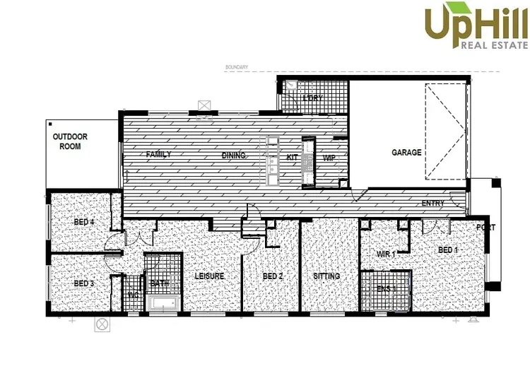 Floorplan of Homely house listing, 12 Cummins Street, Officer VIC 3809