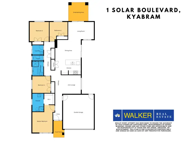 Floorplan of Homely house listing, 1 Solar Boulevard, Kyabram VIC 3620