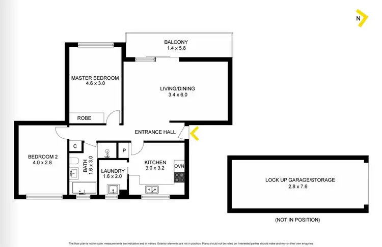 Floorplan of Homely unit listing, 7/5-9 Dural Street, Hornsby NSW 2077
