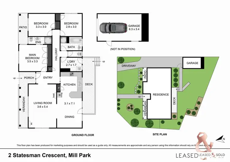 Floorplan of Homely house listing, 2 Statesman Crescent, Mill Park VIC 3082