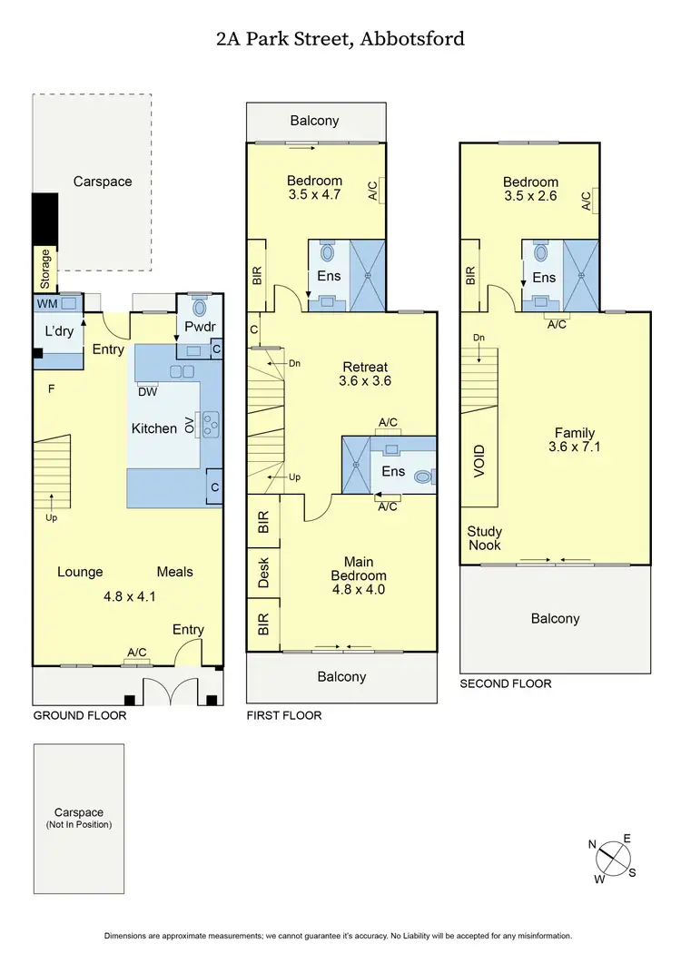 Floorplan of Homely house listing, 2A Park Street, Abbotsford VIC 3067