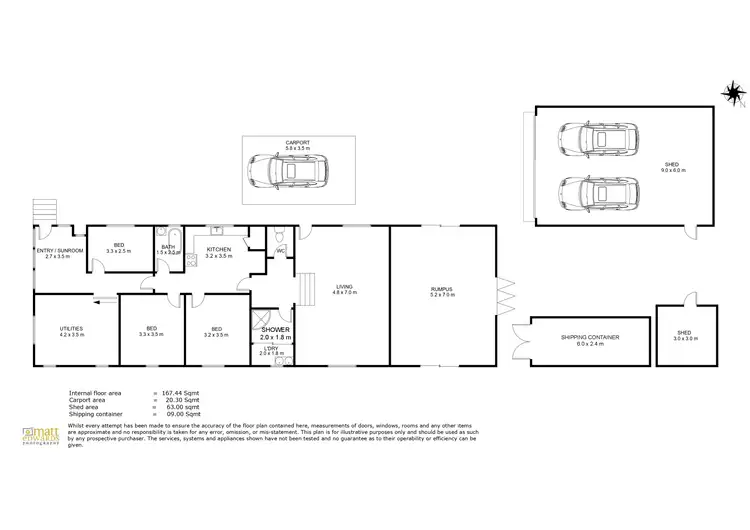 Floorplan of Homely house listing, 4 Finnie Street, Newtown QLD 4350