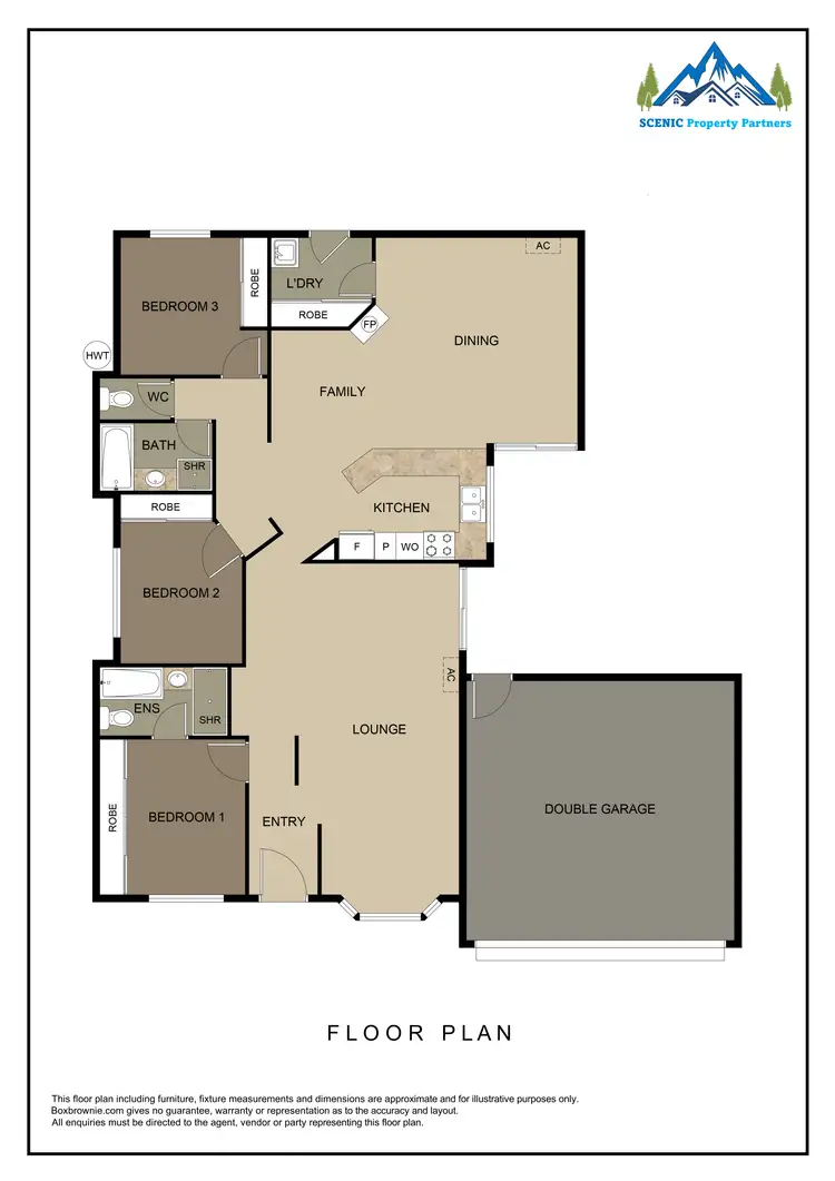 Floorplan of Homely house listing, 168-170 WALKER DRIVE, Kooralbyn QLD 4285