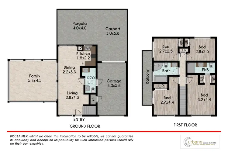 Floorplan of Homely townhouse listing, 8/72 Reid Street, Werrington NSW 2747