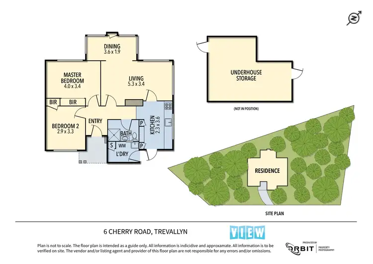 Floorplan of Homely house listing, 6 Cherry Road, Trevallyn TAS 7250