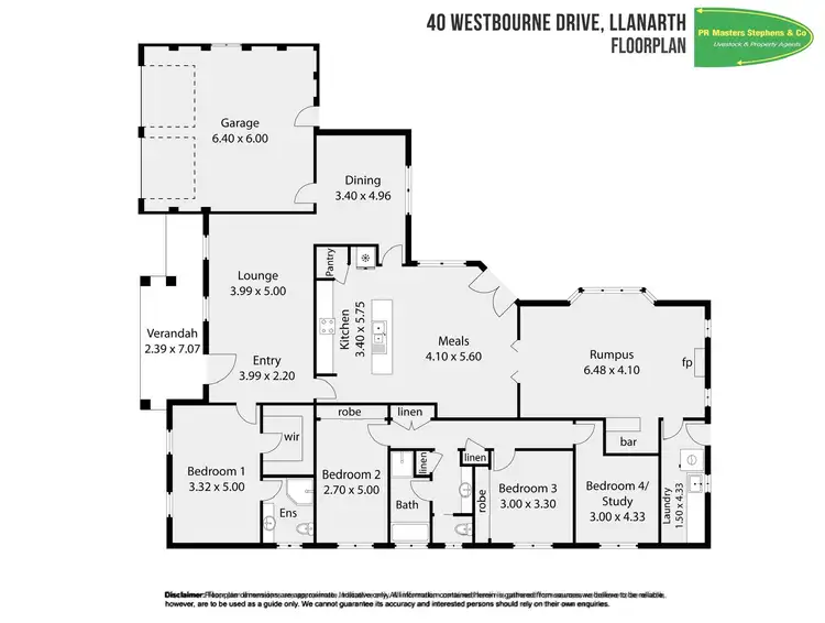 Floorplan of Homely house listing, 40 Westbourne Drive, Llanarth NSW 2795