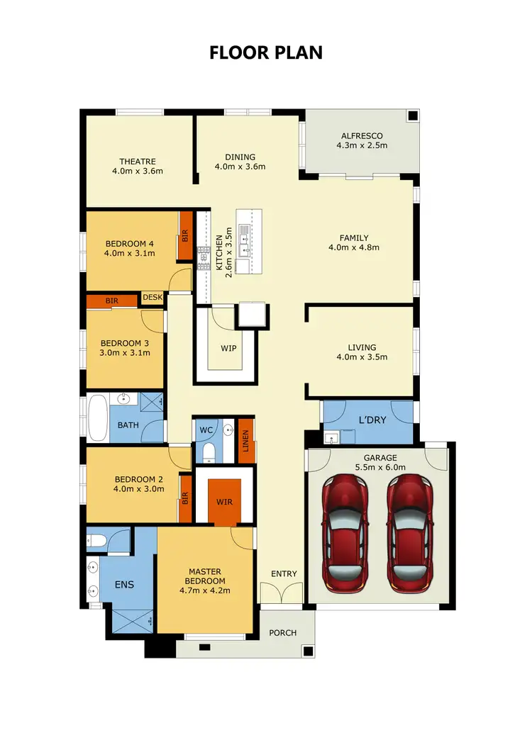 Floorplan of Homely house listing, Address available on request